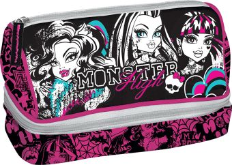MHBB-RT3-4043 Косметичка Размер 10 x 21 x 10 см Упак. 6//48 шт. Monster High MHBB-RT3-4043 Косметичка Размер 10 x 21 x 10 см Упак. 6//48 шт. Monster High