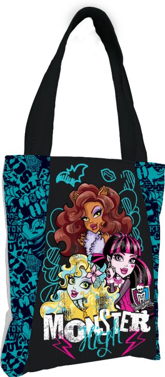 MHBA-UT1-5011B Сумка Размер 34 x 28 x 6 см Упак. 4//48 шт. Monster High MHBA-UT1-5011B Сумка Размер 34 x 28 x 6 см Упак. 4//48 шт. Monster High