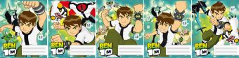 Тетр 12л скр А5 круп кл карт BEN73/5-g-VQ "Ben10" Тетр 12л скр А5 круп кл карт BEN73/5-g-VQ "Ben10"