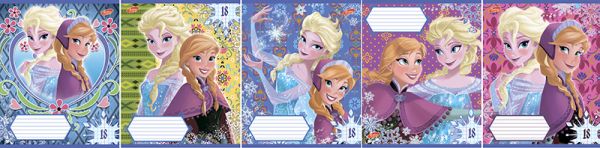 Тетр 18л скр А5 кл карт D3626/5-EAC полн УФ Frozen Тетр 18л скр А5 кл карт D3626/5-EAC полн УФ Frozen