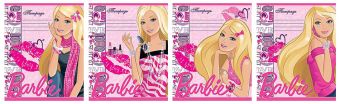 Тетр 24л скр А5 лин B548/4 Barbie Тетр 24л скр А5 лин B548/4 Barbie