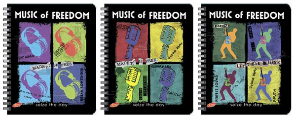 Тетр 80л Wсп А5 кл 7421/3-EAC твин УФ Music of Freedom Тетр 80л Wсп А5 кл 7421/3-EAC твин УФ Music of Freedom