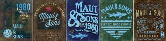 Тетр 96л скр А5 кл MU12/5-EAC выб УФ тисн фольг Maui and Sons Тетр 96л скр А5 кл MU12/5-EAC выб УФ тисн фольг Maui and Sons