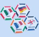 Ластик из синтетического каучука"Футбол" (ассорти), в дисплее Ластик из синтетического каучука"Футбол" (ассорти), в дисплее