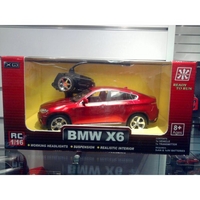 МАШИНА Р/У "BMW X6" 1:16, СО СВЕТОМ, ЦВЕТ В АССОРТ. В КОР. в кор.6шт