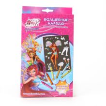 НАБОР "MULTIART" Д/РАСКРАШИВ. МАГНИТ. ЛИСТА "ВОЛШЕБНЫЕ НАРЯДЫ" WINX АИША В КОР. в кор.3*24шт