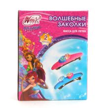 МАССА ДЛЯ ЛЕПКИ "MULTIART" "WINX" УКРАШЕНИЯ ЗАКОЛКИ В РУСС. КОР. в кор.100шт
