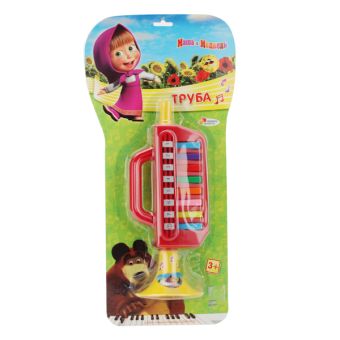 ТРУБА "ИГРАЕМ ВМЕСТЕ" "МАША И МЕДВЕДЬ" 2009 НА КАРТ. (РУСС. УП.) в кор.2*24шт ТРУБА "ИГРАЕМ ВМЕСТЕ" "МАША И МЕДВЕДЬ" 2009 НА КАРТ. (РУСС. УП.) в кор.2*24шт