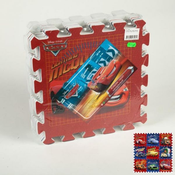 КОВРИК-ПАЗЛ "ИГРАЕМ ВМЕСТЕ" DISNEY ТАЧКИ 8 СЕГМЕНТОВ, КАЖДЫЙ 31,5*31,5СМ В ПАК. в кор.12шт КОВРИК-ПАЗЛ "ИГРАЕМ ВМЕСТЕ" DISNEY ТАЧКИ 8 СЕГМЕНТОВ, КАЖДЫЙ 31,5*31,5СМ В ПАК. в кор.12шт