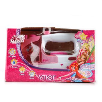 УТЮГ "ИГРАЕМ ВМЕСТЕ" "WINX" НА БАТ. СВЕТ+ЗВУК, ВОДА В РУСС. КОР. 21*10*12,5СМ в кор.2*24шт УТЮГ "ИГРАЕМ ВМЕСТЕ" "WINX" НА БАТ. СВЕТ+ЗВУК, ВОДА В РУСС. КОР. 21*10*12,5СМ в кор.2*24шт