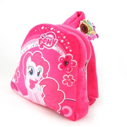 РЮКЗАК МЯГКИЙ "МУЛЬТИ-ПУЛЬТИ" (М/Ф "MY LITTLE PONY") В ПАК. 30СМ в кор.24шт - фото 1