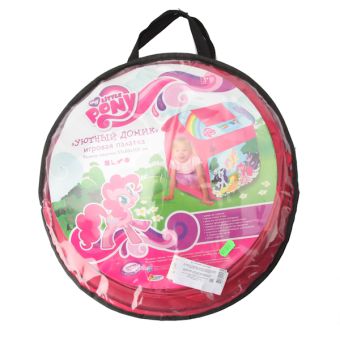 ДЕТСКАЯ ИГРОВАЯ ПАЛАТКА "ИГРАЕМ ВМЕСТЕ" "MY LITTLE PONY" В СУМКЕ 83*80*105СМ в кор.24шт ДЕТСКАЯ ИГРОВАЯ ПАЛАТКА "ИГРАЕМ ВМЕСТЕ" "MY LITTLE PONY" В СУМКЕ 83*80*105СМ в кор.24шт