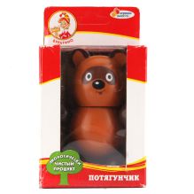 ДЕРЕВЯННАЯ ИГРУШКА "ИГРАЕМ ВМЕСТЕ" "БУРАТИНО" ВИННИ ПУХ В КОР. 8СМ в кор.36шт
