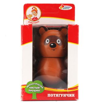 ДЕРЕВЯННАЯ ИГРУШКА "ИГРАЕМ ВМЕСТЕ" "БУРАТИНО" ВИННИ ПУХ В КОР. 8СМ в кор.36шт ДЕРЕВЯННАЯ ИГРУШКА "ИГРАЕМ ВМЕСТЕ" "БУРАТИНО" ВИННИ ПУХ В КОР. 8СМ в кор.36шт