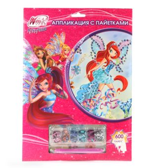 НАБОР Д/ТВОРЧЕСТВА "MULTIART" "АППЛИКАЦИЯ ИЗ ПАЙЕТОК" WINX, В АССОРТ. В КОНВЕРТЕ в кор.4*24шт НАБОР Д/ТВОРЧЕСТВА "MULTIART" "АППЛИКАЦИЯ ИЗ ПАЙЕТОК" WINX, В АССОРТ. В КОНВЕРТЕ в кор.4*24шт