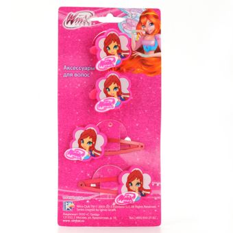

АКСЕССУАРЫ ДЛЯ ВОЛОС "ИГРАЕМ ВМЕСТЕ" WINX (РЕЗИНКИ - 2ШТ, ЗАКОЛКИ - 2ШТ) В ПАК. УП-6ШТ в кор.24уп
