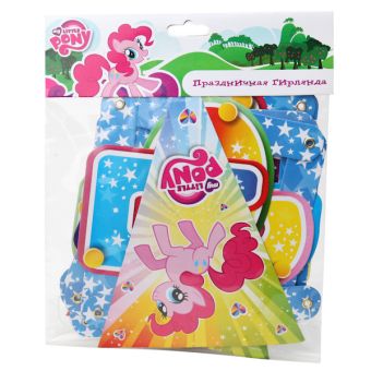 ГИРЛЯНДА-БУКВЫ "ВЕСЕЛЫЙ ПРАЗДНИК" ПОЗДРАВЛЯЕМ, MY LITTLE PONY, 190СМ, БУМ. в кор.6*24шт ГИРЛЯНДА-БУКВЫ "ВЕСЕЛЫЙ ПРАЗДНИК" ПОЗДРАВЛЯЕМ, MY LITTLE PONY, 190СМ, БУМ. в кор.6*24шт