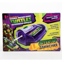 ДЕТЕКТОР ДВИЖЕНИЯ "ИГРАЕМ ВМЕСТЕ" ЧЕРЕПАШКИ-НИНДЗЯ, СО СВЕТОМ И ЗВУКОМ В КОР. в кор.2*24шт