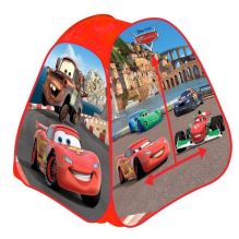ДЕТСКАЯ ИГРОВАЯ ПАЛАТКА "ИГРАЕМ ВМЕСТЕ" DISNEY "CARS 2" В СУМКЕ 81*91*81СМ в кор.24шт