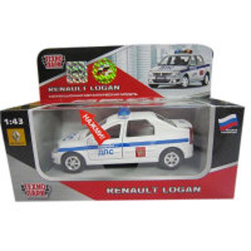 МАШИНА "ТЕХНОПАРК" МЕТАЛЛ. ИНЕРЦ. RENAULT LOGAN ДПС 1:43, СВЕТ+ЗВУК В КОР. в кор.2*24шт МАШИНА "ТЕХНОПАРК" МЕТАЛЛ. ИНЕРЦ. RENAULT LOGAN ДПС 1:43, СВЕТ+ЗВУК В КОР. в кор.2*24шт