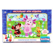 НАСТОЛЬНАЯ ИГРА-ХОДИЛКА "УМКА" "ЛУНТИК" В КОР. в кор.20шт