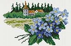 Мозаика на подрамнике. Незабудки (109-ST-R) Мозаика на подрамнике. Незабудки (109-ST-R)