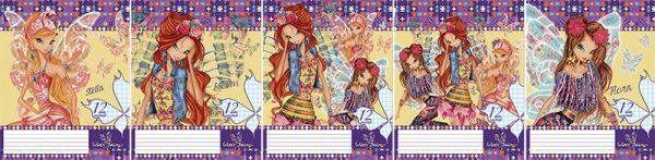 Тетр 12л скр А5 лин WX32/5-EAC Winx Fairy Couture Тетр 12л скр А5 лин WX32/5-EAC Winx Fairy Couture