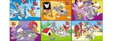 TOM & JERRY. КУБИКИ ПЛАСТИКОВЫЕ 6 шт. ТОМ И ДЖЕРРИ-4 (Арт. К06-9698)