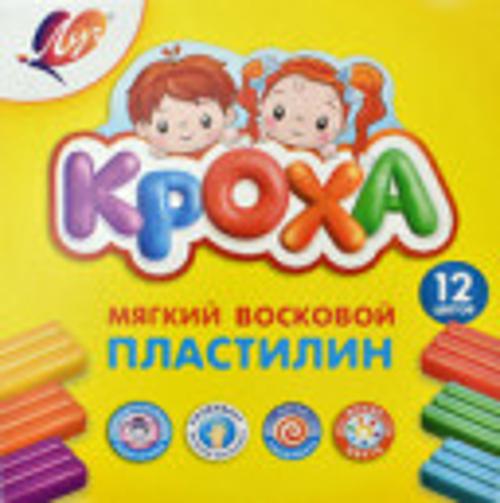 Пластилин мягкий Кроха 12 цв 250 г Пластилин мягкий Кроха 12 цв 250 г