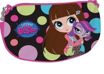Сумочка. Одно отделение на молнии. Размер 12,5 х 20 х 1 см Упак. 4//12 шт.Littlest Pet Shop Сумочка. Одно отделение на молнии. Размер 12,5 х 20 х 1 см Упак. 4//12 шт.Littlest Pet Shop
