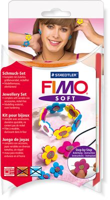 FIMO soft набор для создания украшений "Цветы"