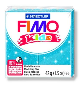 FIMO kids полимер. глина д/детей (блестящий синий) уп. 42 гр. FIMO kids полимер. глина д/детей (блестящий синий) уп. 42 гр.