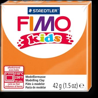 FIMO kids полимер. глина д/детей (оранжевый) уп. 42 гр. FIMO kids полимер. глина д/детей (оранжевый) уп. 42 гр.