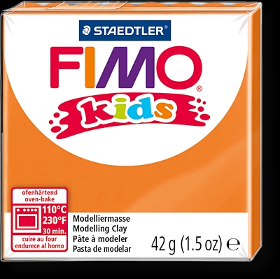 FIMO kids полимер. глина д/детей (оранжевый) уп. 42 гр. FIMO kids полимер. глина д/детей (оранжевый) уп. 42 гр.