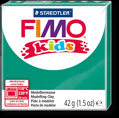 FIMO kids полимер. глина д/детей (зеленый) уп. 42 гр. FIMO kids полимер. глина д/детей (зеленый) уп. 42 гр.