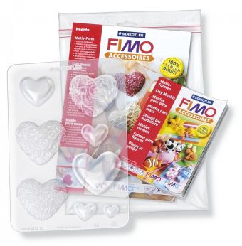 FIMO формы для литья "Сердца" FIMO формы для литья "Сердца"