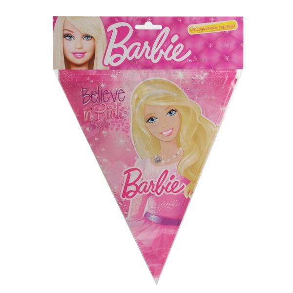 ГИРЛЯНДА-ФЛАГИ "ВЕСЕЛЫЙ ПРАЗДНИК" ДИЗАЙН BARBIE, 300СМ, П/Э В ПАК. (РУСС. УП.) в кор.6*48шт ГИРЛЯНДА-ФЛАГИ "ВЕСЕЛЫЙ ПРАЗДНИК" ДИЗАЙН BARBIE, 300СМ, П/Э В ПАК. (РУСС. УП.) в кор.6*48шт