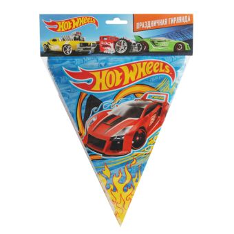ГИРЛЯНДА-ФЛАГИ "ВЕСЕЛЫЙ ПРАЗДНИК" ДИЗАЙН HOT WHEELS, 300СМ, П/Э В ПАК. (РУСС. УП.) в кор.6*48шт ГИРЛЯНДА-ФЛАГИ "ВЕСЕЛЫЙ ПРАЗДНИК" ДИЗАЙН HOT WHEELS, 300СМ, П/Э В ПАК. (РУСС. УП.) в кор.6*48шт