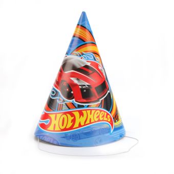 НАБОР ИЗ 6-И КОЛПАКОВ "ВЕСЁЛЫЙ ПРАЗДНИК" ДИЗАЙН HOT WHEELS, БУМ. В ПАК. (РУСС. УП.) в кор.6*24наб НАБОР ИЗ 6-И КОЛПАКОВ "ВЕСЁЛЫЙ ПРАЗДНИК" ДИЗАЙН HOT WHEELS, БУМ. В ПАК. (РУСС. УП.) в кор.6*24наб