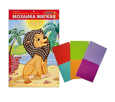 МОЗАИКА МЯГКАЯ. формат А3 (34.5х25 см) ЛЬВЁНОК (Арт. М-4730) МОЗАИКА МЯГКАЯ. формат А3 (34.5х25 см) ЛЬВЁНОК (Арт. М-4730) М-4730