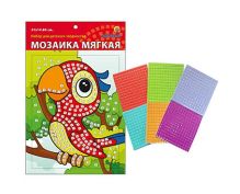 МОЗАИКА МЯГКАЯ. формат А5 (21х15 см) ПОПУГАЙ (Арт. М-4759)