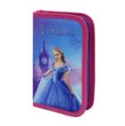 Пенал 1-секционный «Disney» Золушка, текст. Пенал 1-секционный «Disney» Золушка, текст.