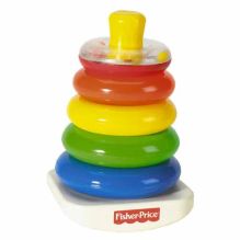 "МАТТЕЛ". FISHER PRICE КЛАССИЧЕСКАЯ ПИРАМИДКА в кор.4шт
