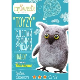 

Набор TOYZY "Сова" - техника валяние