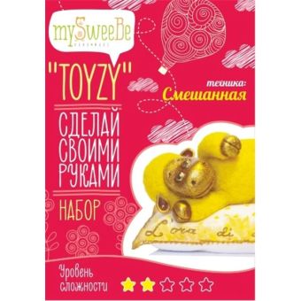 Набор TOYZY "Овечка" - техника смешанная Набор TOYZY "Овечка" - техника смешанная