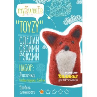 

Набор TOYZY "Лисичка" начальный - техника валяние