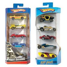 "МАТТЕЛ". HOT WHEELS ПОДАРОЧНЫЙ НАБОР ИЗ 5 МАШИНОК в кор.12шт