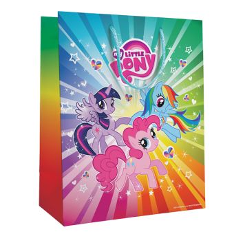 ПАКЕТ ПОДАРОЧНЫЙ "ВЕСЕЛЫЙ ПРАЗДНИК" MY LITTLE PONY 26Х32Х14СМ, БУМ., ГЛЯНЦЕВЫЙ УП-24ШТ в кор.3уп ПАКЕТ ПОДАРОЧНЫЙ "ВЕСЕЛЫЙ ПРАЗДНИК" MY LITTLE PONY 26Х32Х14СМ, БУМ., ГЛЯНЦЕВЫЙ УП-24ШТ в кор.3уп