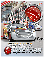 Бум цв д/дет тв 8цв 16л офс блок скр 200*260 D3417-ЕАС Cars2 Ac Бум цв д/дет тв 8цв 16л офс блок скр 200*260 D3417-ЕАС Cars2 Ac