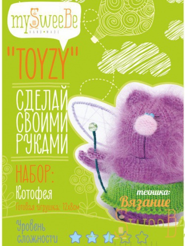 Набор TOYZY "Котофея" - техника вязание Набор TOYZY "Котофея" - техника вязание
